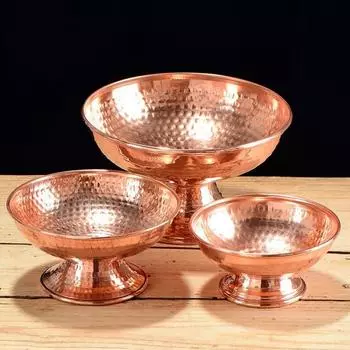 Тибетская красная медная чаша, фруктовое блюдо, благоприятная буддийская гравировка, тарелка, алтарь, поднос для еды, настольный, для дома, декоративный 14.5 cm