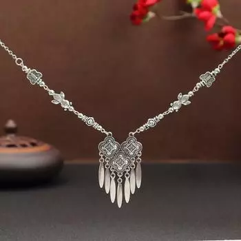 Тибетская ретро-челка ручной работы, фото для путешествий, подвеска для бровей, экзотический головной убор, старинное ожерелье, женское.