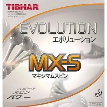 TIBHAR Накладка для настольного тенниса Evolution Red (Мягкая спинка) МХ-С 86-СС красный