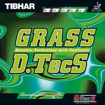 TIBHAR Накладной теннисный каучук Glass Detex High Tension Grain Height BT018634 Красный 1.6 красный