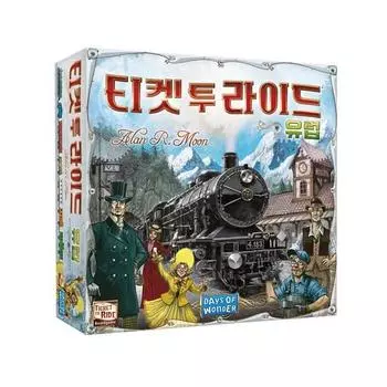 Ticket to Ride Europe, популярная корейская игра