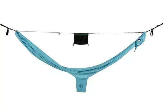 Ticket To The Moon Outdoor Camping Hammock Rope Ridgeline Japanese 41205 [Genuine Product] зелёный