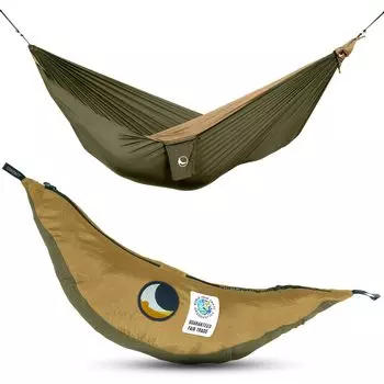 Ticket To The Moon Outdoor Camping Hammock Original Hammock Army Japanese 41036 Green/Brown [Genuine Product]
