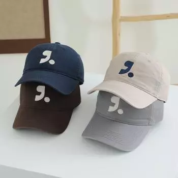 Tide brand 25 spring and summer new baseball cap hat RR letter cap men and women M56-58cm чёрный