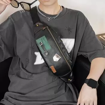 Tidog Корейская повседневная модная сумка через плечо Сумка-мессенджер Трендовая нагрудная сумка