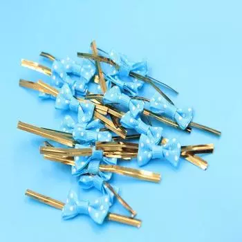 Подарочные пакеты с галстуком, рождественские бонбоньерки, шоколадные свадебные конфеты, печенье с бантом, упаковка, подарочная коробка для драже, поставки печенья, закусок 4*80mm светло-розовый