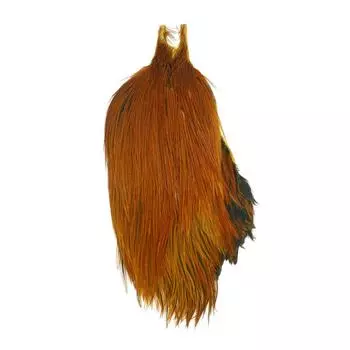 TIEMCO Fly Material Mets Cock Neck Brown 91215 #2 1/2 коричневый