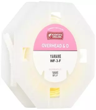 TIEMCO Fly Scientific Anglers Professional Overhead Deep Yamame WF 65FT F 20lb Core Line, & 19.8m #3