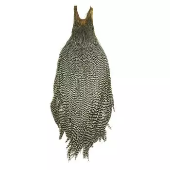 TIEMCO Материал для вязания мушек Metz Петушиная шея Гризли 90233 #2