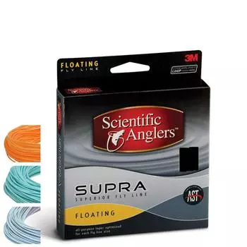 TIEMCO SA Supra Long Drift Line DT4F Surf (ЛПНП) зелёный