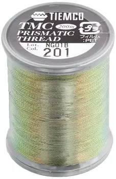 TIEMCO TMC Prismatic Thread Peacock #01