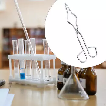 Тигельные щипцы Инструменты для химических экспериментов Портативный износостойкий ручной инструмент Многоцелевой