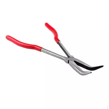 Тигельные щипцы, плоскогубцы с длинными носами, литейное производство для плавки, литья бронзы, очистка ювелирных изделий, ремесла 45 Degree