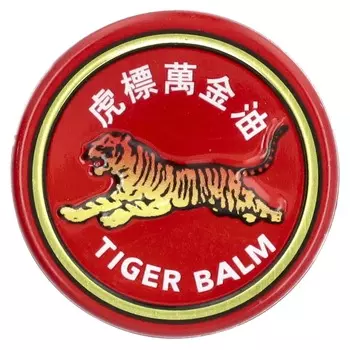 Tiger Balm, мазь от боли, белая, обычная концентрация, 0,14 унции (4 г)