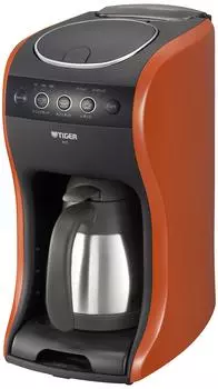 TIGER Coffee Maker Vacuum Stainless Steel Server Vermilion Cafe Valier 4 Cups Red ACT-B040-DV