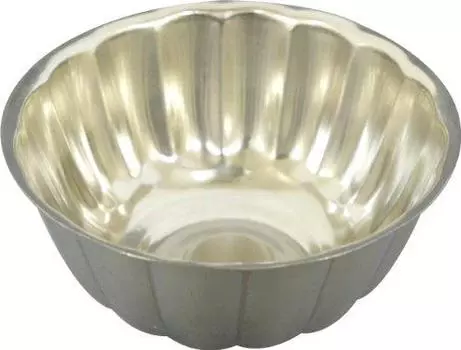 Tiger Crown Jelly Mold Silver 94 x 50mm Bavarois Stainless Steel Frozen Dessert Mold Jelly Cup Pudding Mold Baking Mold 1062 18-8