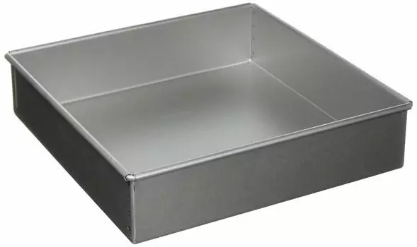 Tiger Crown Ulster Marche Baking Mold Square 240mm Steel Aluminum Reinforcement Stainless Steel Japan WML4702 No.2362 Body Plated, Material