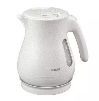 TIGER Electric Kettle Matte White PCL-A101-WM 5SAFE+ 1.0L