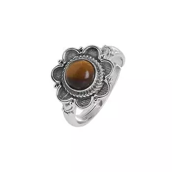 Tiger Eye Silver Handmade Ring, Silver Jewelry, 925 Sterling Silver Handmade Jewelry, Women Ring, Gift For Her Ar8951 5