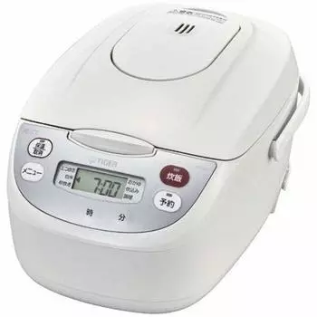 Tiger microcomputer rice cooker (5.5 cups) White TIGER freshly cooked JBH-G102W