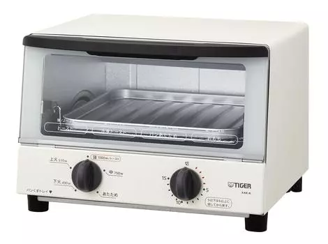 Tiger oven toaster white grilled Tiger KAK-A100-W