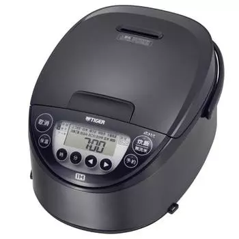 TIGER rice cooker, 5.5 cups, IH type, freshly cooked, far-infrared thick pot, cooking, fast cooking, short cleaning time, frozen rice, small amount, h