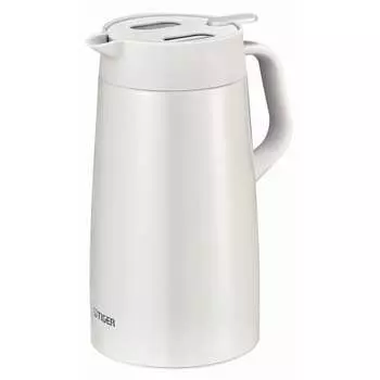 Tiger Thermal/Cold Tabletop Pot Large Capacity 1.6L White PWO-A160W