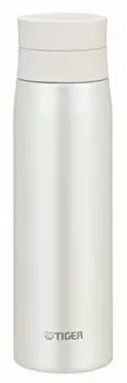 Tiger Thermos Bottle MCY-A050WM Mug Bottle, Cream White, 16.9 fl oz (500 ml)