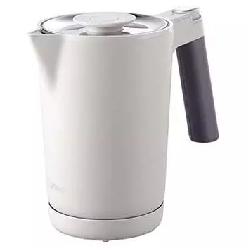 Tiger Thermos (TIGER) Electric Kettle with Temperature Adjustment Function, Water Boiler, Coffee Drip, Stainless Steel, 7Safe+ 1.0L, Prevents Hot Wate