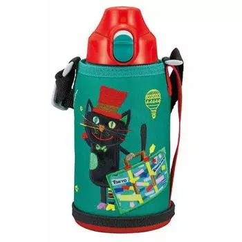 Tiger Thermos (TIGER) Mug Bottle Red 600ml Tiger Water Bottle Korobokkuru Kineko International Film Festival Collaboration Model MBR-K06G-GK