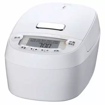 Tiger Thermos (TIGER) Rice Cooker, 5.5 Cups, Pressure IH, Freshly Cooked, Far-infrared 5 Layer Earthen Pot Coated Pot, Grainy Heat Retention, Easy to