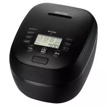 Tiger Thermos (TIGER) Rice Cooker, 5.5 Cups, Pressure IH, Foam Fire Cooking, Mainland Pot, 3 Levels of Cooking, 3 Levels of Heat Selection, Small Deli