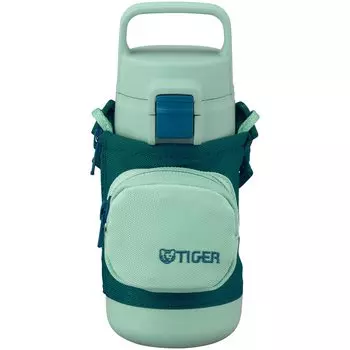 Tiger Thermos Tiger Water Bottle 350ml Outing Bottle with Girls Boys One Touch Easy to Wash Wide Mouth Handle Included Sustainable Recycled Material