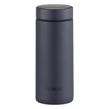 Tiger Thermos Tiger Water Bottle 350ml Screw Mug Bottle Stainless Steel Bottle Vacuum Insulated Bottle Insulation Home Tumbler Usable Steel Black