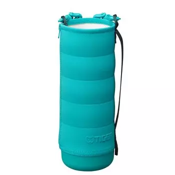 Tiger Thermos Water Bottle Liters Vacuum Insulated Bottle Pouch with Strap Large Capacity Machine Washable Green 1.5 MTA-B150 & MTA-T150 MTA-Z15SGP
