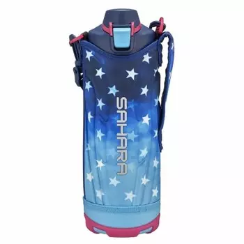 Tiger Water Bottle 1.2 Liter Sahara Stainless Steel Bottle Sports Direct Drinking Wide Mouth Cold Storage Only Navy MME-F120AS