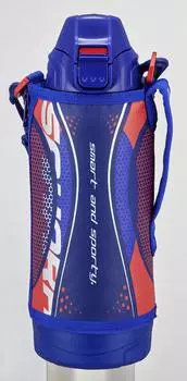 Tiger Water Bottle 800ml Sahara Stainless Steel Bottle Sports Direct Drinking Cup Included 2WAY Blue MBO-H080A