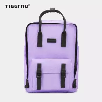 Tigernu повседневный мужской и женский рюкзак, легкий вес, новинка 2021 года, городские женские сумки для подростков, холщовый школьный рюкзак для отдыха, сумки