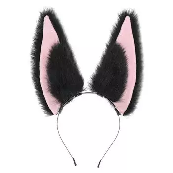 Tighnari Impact Genshin Plush Headdress Cartoon Headband Bendable Ears Rabbit