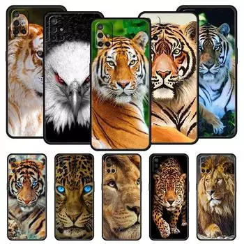 Тигр, лев, леопард для OnePlus 10 Pro 9 8T 8 Nord N10 7 7T 9R чехол для телефона 1 + Nord 2T CE 2 N100 N200 Z 5G мягкий черный чехол «сделай сам» OnePlus 8 Pro