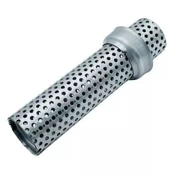 TIGRE BLANC Universal Inner Silencer Mesh Motorcycle Exhaust Baffle Muffler Noise Muffling Volume Adjustment Motorcycle Stainless Steel 150mm Outer