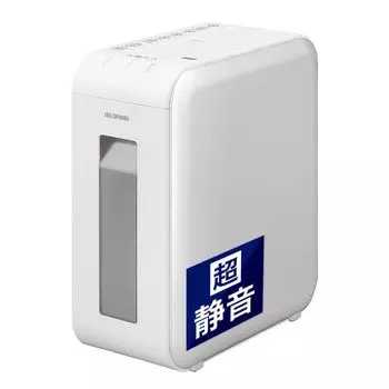 [Тихая модель] Коммерческий уничтожитель документов Iris Ohyama формата А4/6 листов одновременно, емкость уничтожения 12 л, KP6HCSV-S, серебристый серебряный