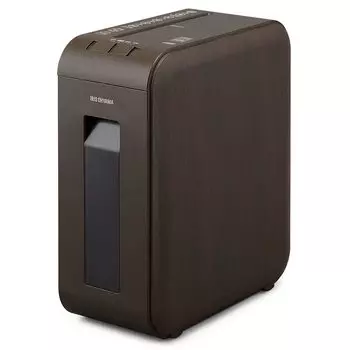 [Тихая модель] Уничтожитель документов Iris Ohyama Microcross Cut Office Емкость 12 л KP4HMSV-T Коричневый коричневый
