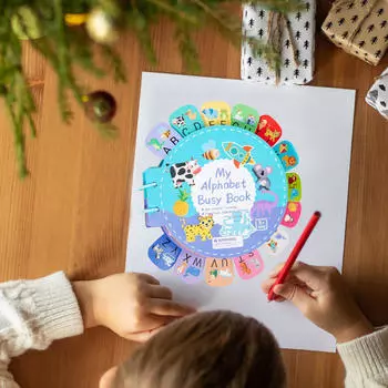 Тихие книги Наклейка Книга Дошкольное обучение День рождения Развивающие игрушки Ребенок для