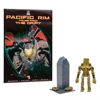 Тихоокеанский рубеж McFarlane Toys Cherno Alpha Scale Фигурка игровой набор с 14736 (Егерь) 4-дюймовый комикс,