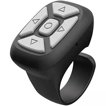 TIK TOK Пульт дистанционного управления мобильным телефоном Bluetooth Page Turner для OS 15.0 Android 8.0 или выше для iPhone/iPad/HarmonyOS 1-pack