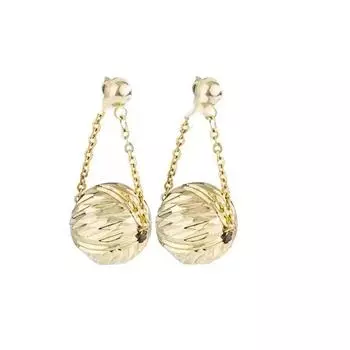 TikTok Same Style, Two-wear, бусины для транспортировки, серьги для женщин, легкий роскошный темперамент, универсальные, простые легкие роскошные серьги