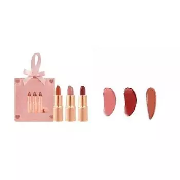 Tilbury Iconic Mini Lip Trio Limited Edition Kit XMAS 23, 1 шт.