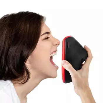 Tilcare Voice Damper Шумоподавляющая маска для певцов Снятие стресса Маска для крика для вокала Сенсорные съемные регулируемые ремни - - Разминка