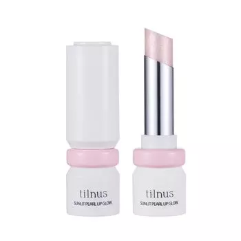 tilnus Sunlit Pearl Lip Glow 01 Luminous Dew Clear color where only pearls shine Lip Tint Pearl Lip Serum 3.3g /